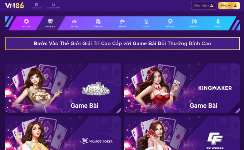 VN86 live Cổng casino hiện đại nhất Việt Nam nhà cái VN86